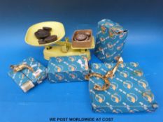 A set of Lan-Bar c1960 gold plated bathroom fittings in the form of dolphins together with a set