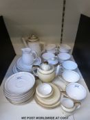 A Royal Doulton 1940's tea for two set,