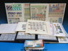 A large quantity of modern GB definitives in five stockbooks together with booklets and sundry
