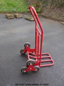 An HT0101 HSC Elite sack truck with stair wheel facility