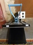 An Artprint Artisan Transfer Prints heat printing machine