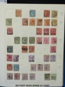 An album of Mauritius, Montserrat, St Helena, St Kitts-Nevis, St Lucia, St Vincent, Sarawak,