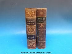 Geiriadur Mathetes & Beiblaidd (2 x vol 1) full leather binding,