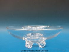 Steuben Art Deco crystal bowl