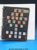 A collection of Irish stamps 1922 - modern in a binder