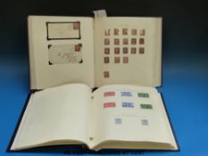 Two albums of GB stamps 1840-1976.