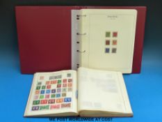 Two albums of all-world stamps,