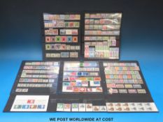 Five Hagner sheets of mint Austria,