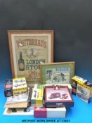 A quantity of Whitbread breweriana including Corgi lorries,