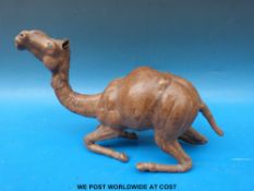 A leather Liberty style camel