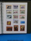 An album of Polish stamps