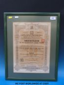Fifty one 50's and 60's share certificates mainly American, oil, American Airlines, railway,