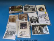 A large collection of Scout-related postcards, scripted and unscripted,