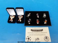 A full early 20thC postcard album