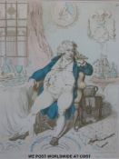 Two limited edition prints after James Gillray,