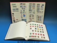 A collection of Canadian stamps in a Devon album,