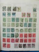 A loose leaf album of Great Britain stamps with a good range of early stamps including Victoria