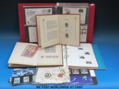 A modern GB stamp album and stockbook,