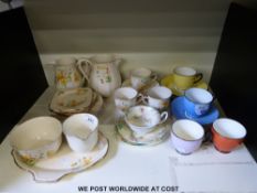 A quantity of ceramics to include Alfred Meakin,