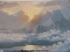 Twelve Keith English prints and a Barry G. Price signed print of Concorde.