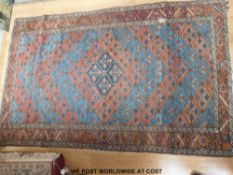 An Afghan rug (130 x 210cm)