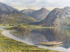 Four various signed limited edition prints after Glyn Martin together with a coloured photograph of