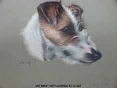 A stained glass representation of The King of Hearts set in a leaded surround (30 x 20cm) together