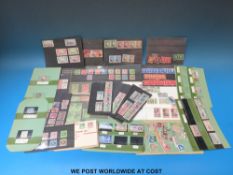 A quantity of GB and Commonwealth stamps on stockcards, includes Edward VII high values,