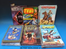 A large collection of children's annuals to include 