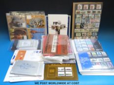 A box of presentation packs,