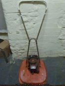 A Flymo style mower