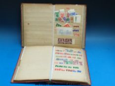Two stockbooks of mint and used GB, Commonwealth and foreign stamps.