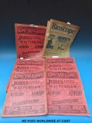 Kinematograph & Lantern Weekly, including film reviews,