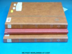 An all-world stamp collection in three stockbooks, mainly Spain, Canada, Sweden,