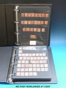 Two stockbooks of GB 1d red stamps