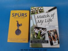 Two autographed Tottenham Hotspur football club books,