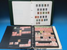 A Stanley Gibbons album of New Zealand stamps Victoria - QEII with good range of early issue and an