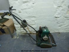 Qualcast Suffolk Punch cylider mower.