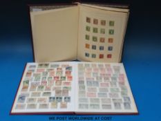 An album and a stockbook of stamps from Greece including early Hermes heads