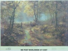 David Dipnall signed limited edition print 'Autumn' (332 /500)