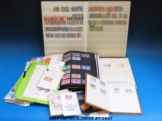 An album of 1946 Victory omnibus stamps, an album of mainly mint George VI stamps,