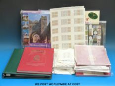 A box of Isle of Man year books.