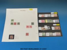 Togo Anglo French occupation sheet of stamps,