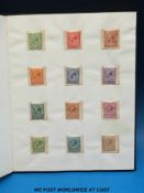 A GB 1929 Postal Union Congress booklet and mint part set 1912 GB stamps together with a small