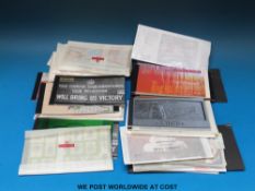 A large quantity of GB sponsored booklets