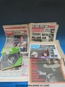 A selection of music related magazines and publications to include music papers 1969