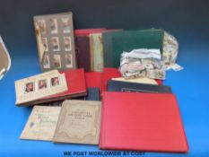 A very large collection of cigarette cards to include Wills, Ogden, Players etc, featuring scouts,