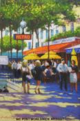 Anthony Orme framed pastel 'Paris Metro' (60 x 40cm)