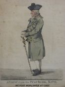 Lionel Lindsay etching 'The Ropemakers Shop' and a Richard Dighton engraving 'A view from The Pump