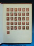 A collection of GB stamps in a Simplex album, Queen Victoria - QE II.